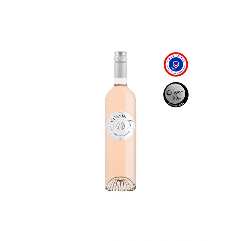 CHAVIN Zéro Vin de France Rosé - 75cl