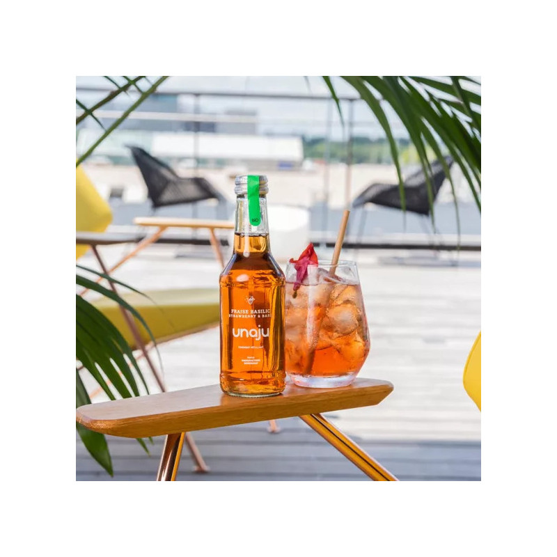 UNAJU Fraise basilic - 25 cl