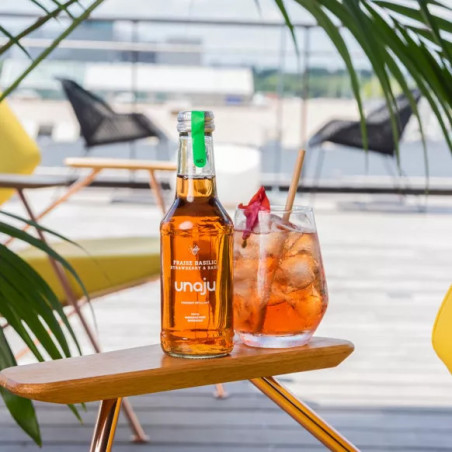 UNAJU Fraise basilic - 25 cl