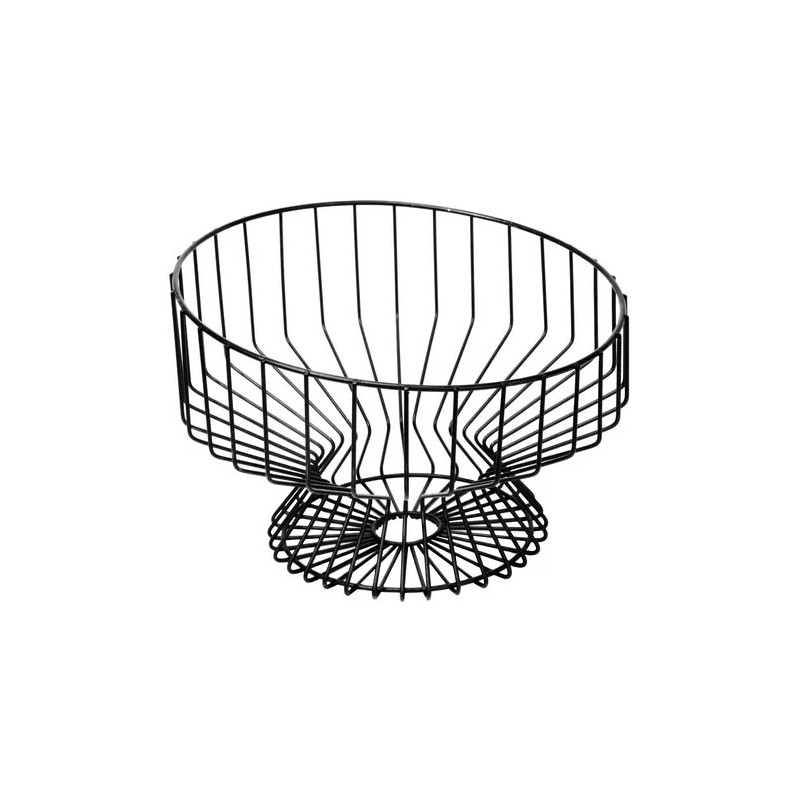 EMB. Coupe métal asymétrique noir 3 bouteilles