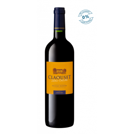 ZERO DEGRE by Claouset Rouge - 75cl