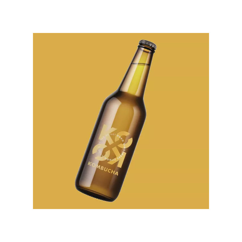 KOKO Kombucha Gingembre Citron - 33 cl