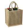 EMB. Sac réutilisable jute naturel / 6 compartiments