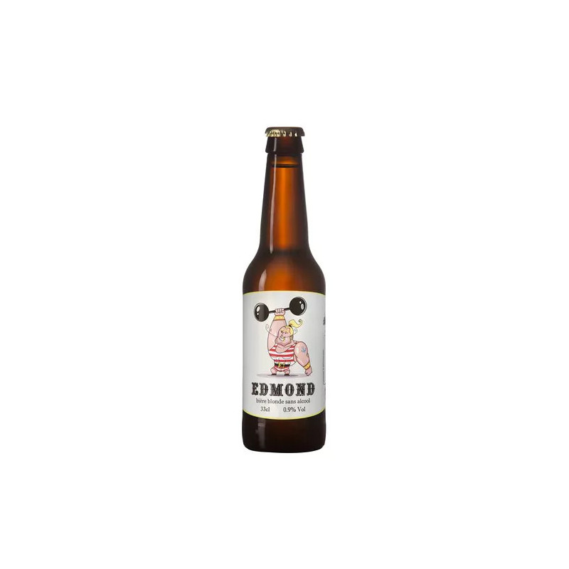 EDMOND Bière Blonde & bio - 33 cl