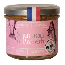 CONSERVERIE MAISON MARTHE - Saumon à l’aneth médaillé - 90gr
