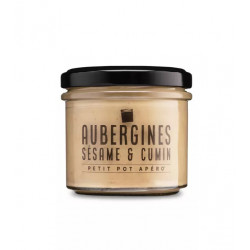 MAISON BIGAND - Aubergines, sésame & cumin - 100gr