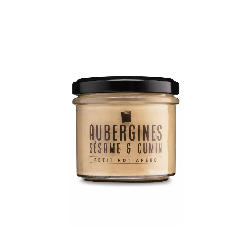 MAISON BIGAND - Aubergines, sésame & cumin - 100gr