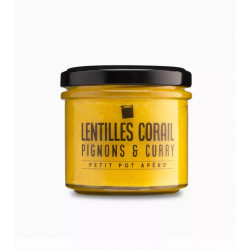 MAISON BIGAND - Lentilles corail, pignon & curry - 100gr