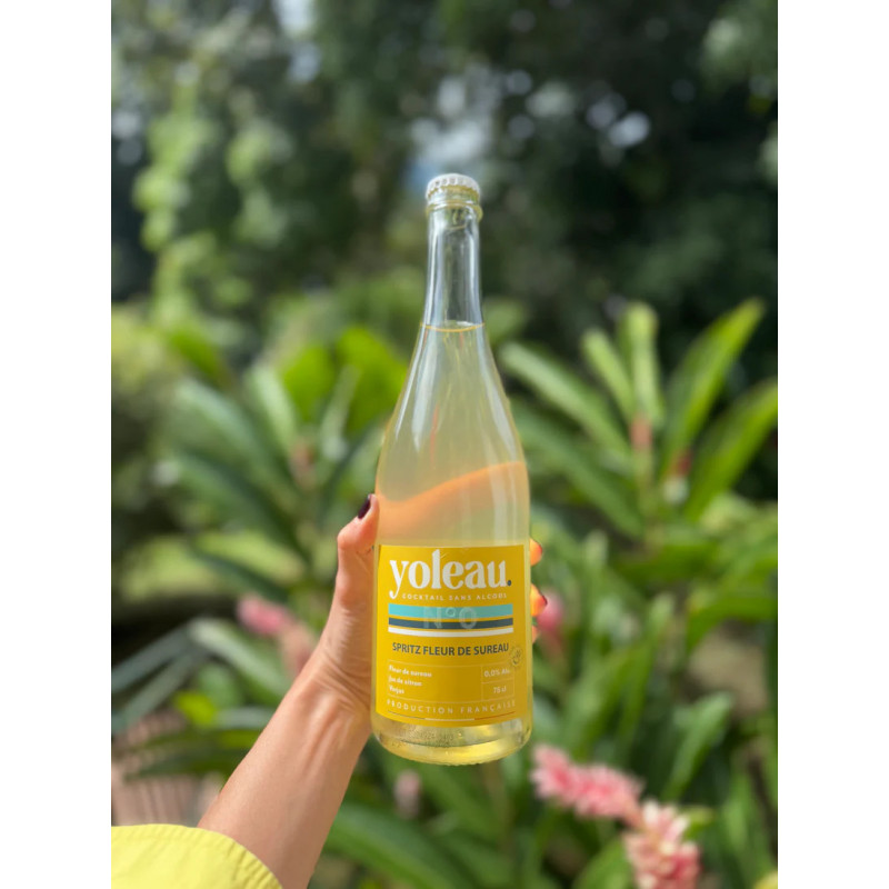 YOLEAU - Spritz sans alcool 0,0% - Fleur de sureau 75cl