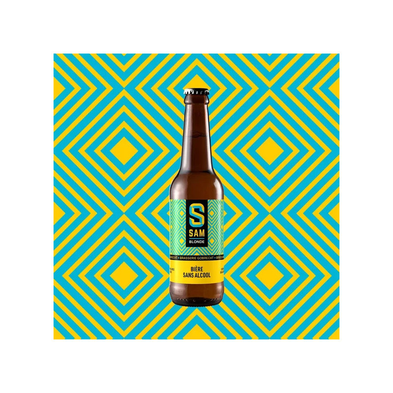 BRASSERIE GOBRECHT - SAM Blonde 33cl