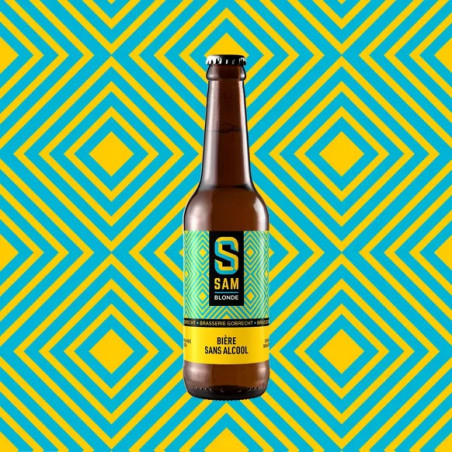 BRASSERIE GOBRECHT - SAM Blonde 33cl