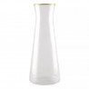 AULICA - Carafe bord doré mat - H.28cm