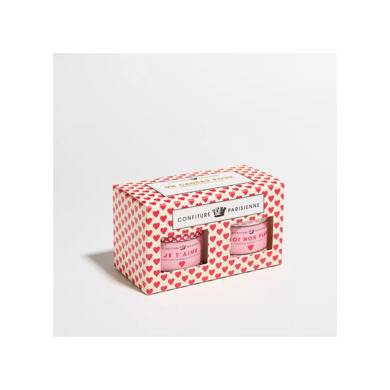 CONFITURE PARISIENNE - Coffret « Je t'aime, moi non plus »