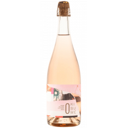 KISUME Rosé - Boisson aromatisé à base de vin désalcoolisé gazéifié - 75cl