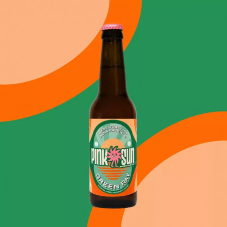 PINK SUN BREWING - Bière Green Ray West Coast IPA 33cl