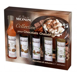 MONIN - Coffret pour Chocolats Chauds – 5x5cl
