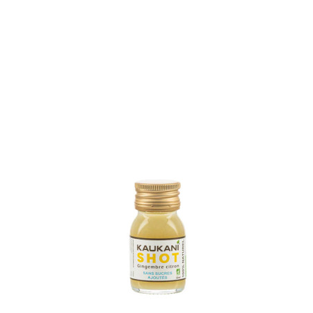KAUKANI Shot Gingembre Citron 30ml