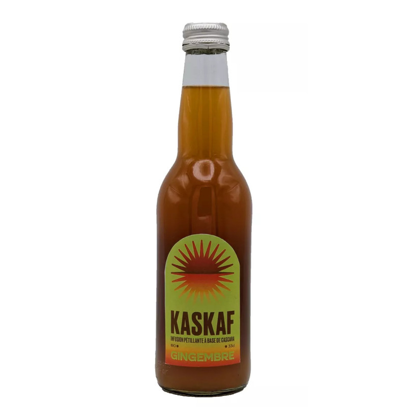 KASKAF - Infusion de Cascara Gingembre - 33 cl