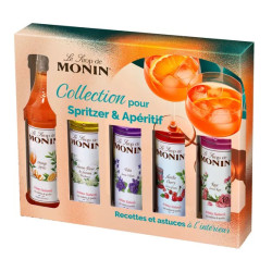MONIN - Coffret de sirops pour Spritzer et Apéritif - 5x5cl