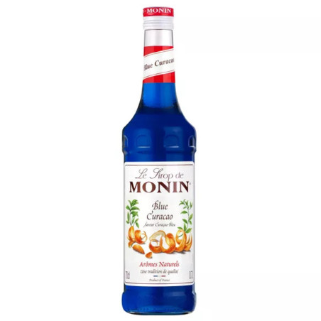 MONIN - Sirop Saveur Curaçao Bleu MONIN pour cocktails - Arômes naturels - 70cl
