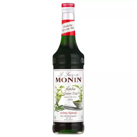 MONIN - Concentré Thé Vert Matcha pour thés glacés et limonades - Arômes naturels - 70cl