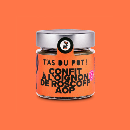 T'AS DU POT - Tartinable Confit d'Oignons de Roscoff AOP 100gr