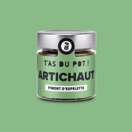 T'AS DU POT - Tartinable Artichaut Piment d'Espelette 90gr