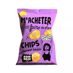 RAMDAM SOCIAL - Chips Finement salées 125G